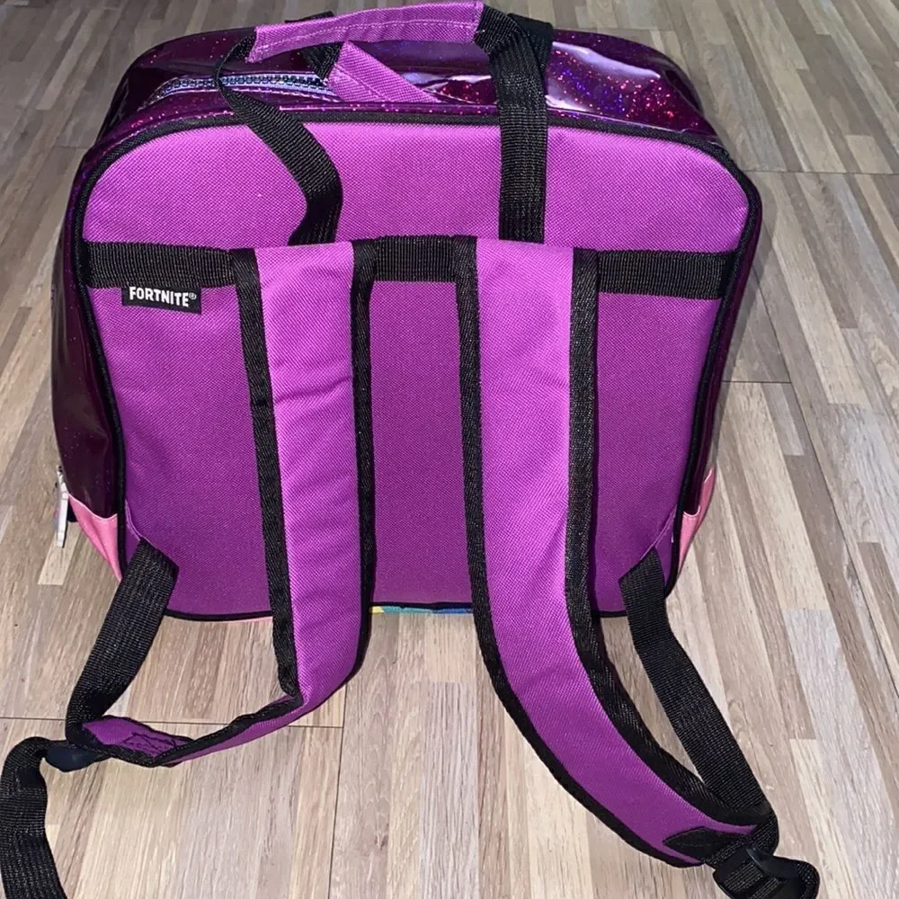Fortnite Loot Llama Backpack Satchel Adult Girls' Boys Purple Gaming